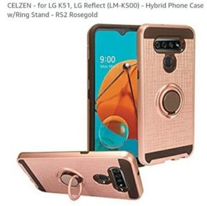 LG K51 Rosegold phone case